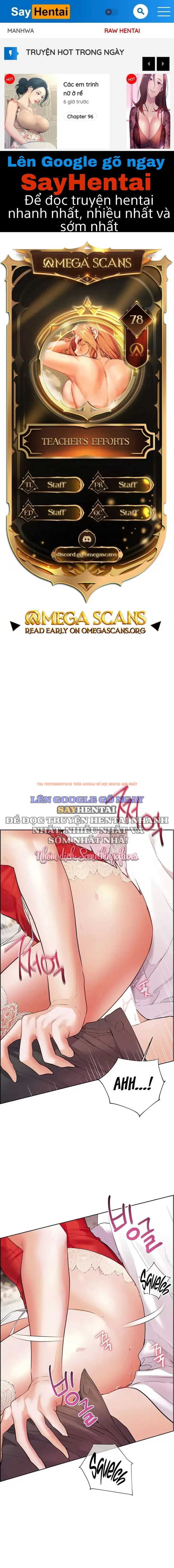 Xem ảnh 1 trong truyện hentai Nỗ Lực Của Giáo Viên - Chapter 78 - hentaitvn.net