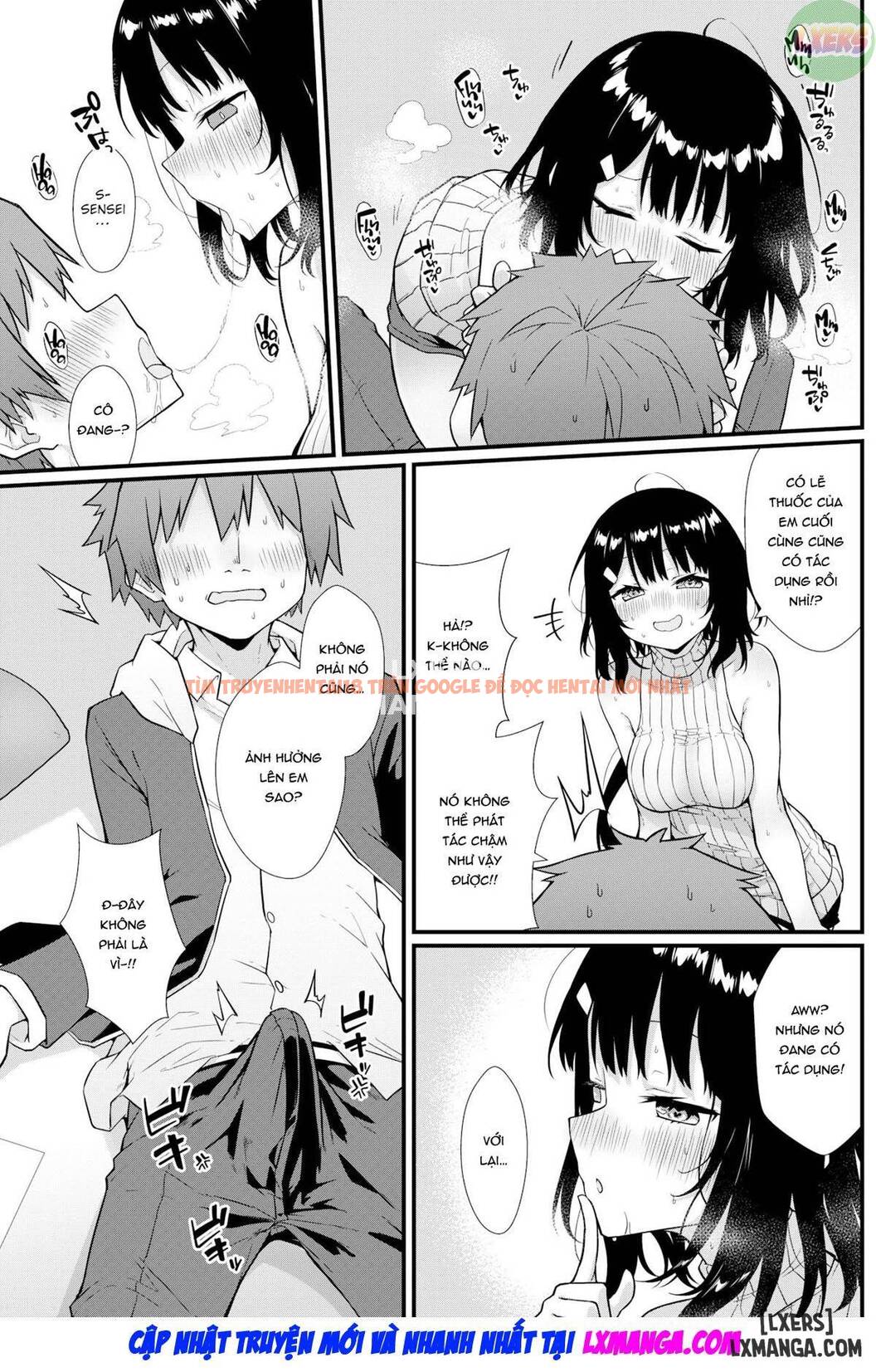Trang truyện 11 trong truyện tranh Không Có Liều Thuốc Nào Tác Dụng Đến Sensei! - One Shot - hentai24h.pro