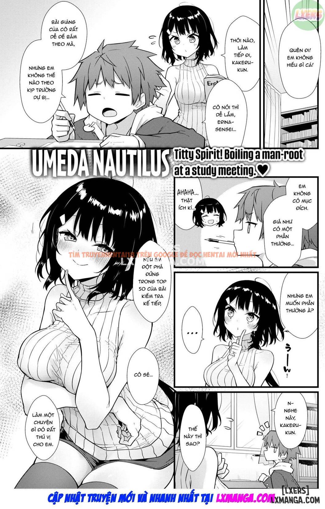 Trang truyện 3 trong truyện tranh Không Có Liều Thuốc Nào Tác Dụng Đến Sensei! - One Shot - hentai24h.pro