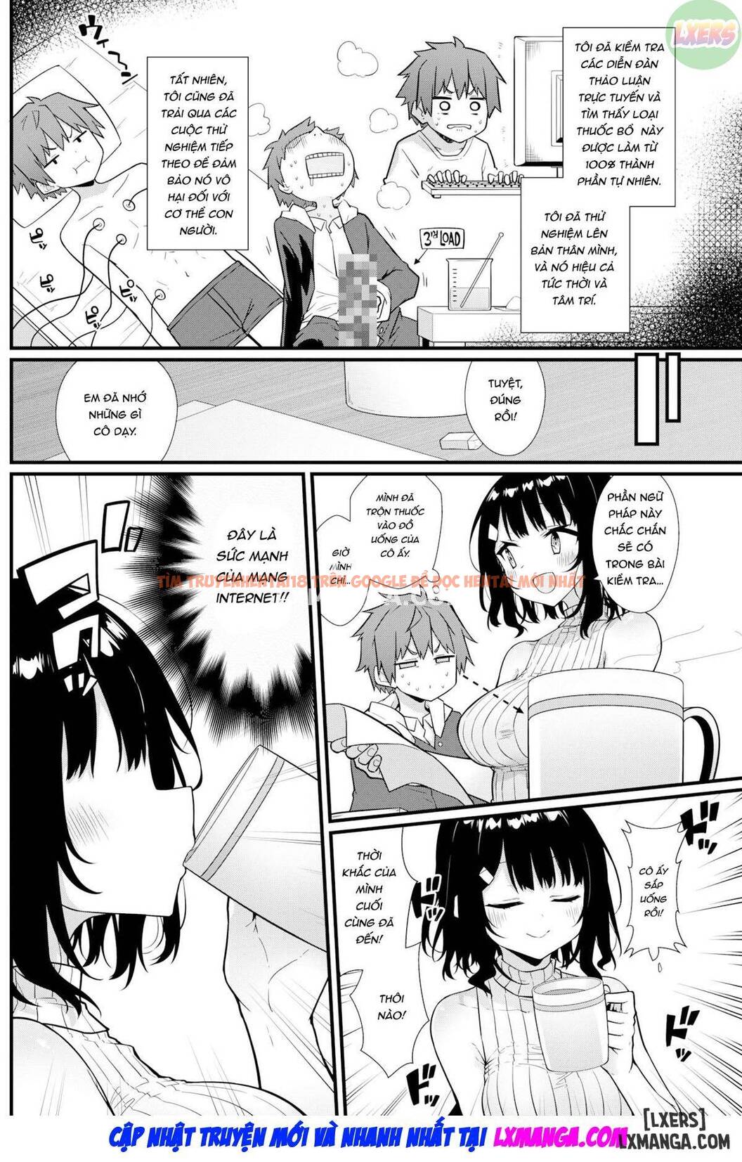 Trang truyện 6 trong truyện tranh Không Có Liều Thuốc Nào Tác Dụng Đến Sensei! - One Shot - hentai24h.pro