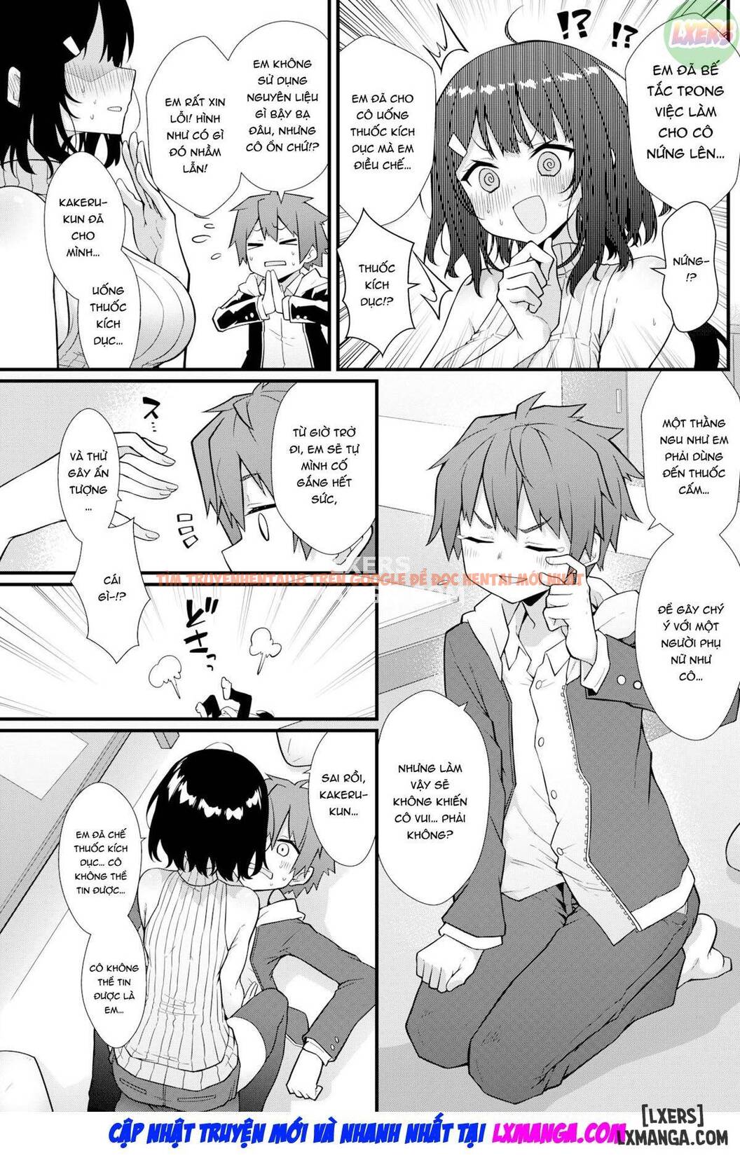 Trang truyện 9 trong truyện tranh Không Có Liều Thuốc Nào Tác Dụng Đến Sensei! - One Shot - hentai24h.pro