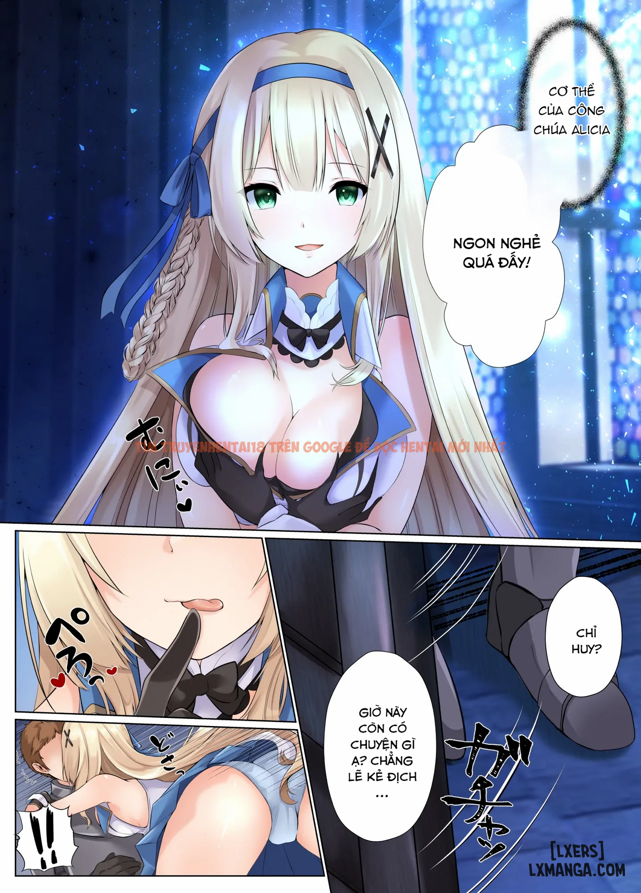 Trang truyện page_014 trong truyện tranh Nỗi Khổ Nạn Của Công Chúa Hiệp Sĩ Alicia - #1: Nỗi khổ nạn của công chúa hiệp sĩ - lxmanga.org