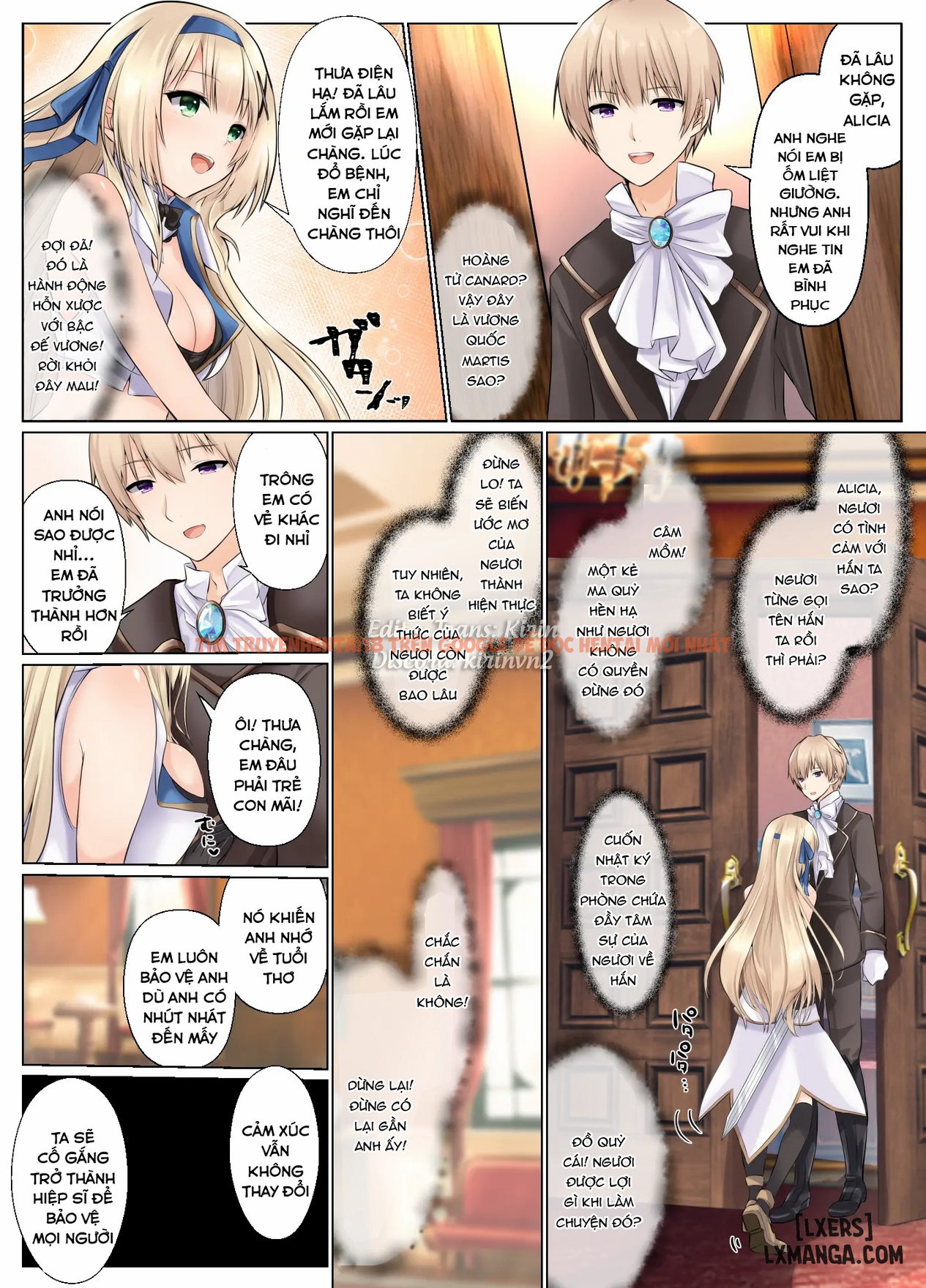 Trang truyện page_027 trong truyện tranh Nỗi Khổ Nạn Của Công Chúa Hiệp Sĩ Alicia - #1: Nỗi khổ nạn của công chúa hiệp sĩ - lxmanga.org