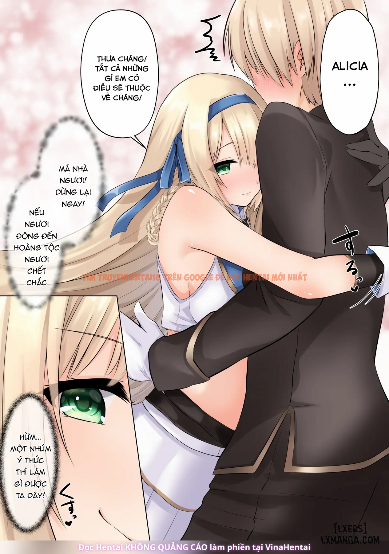 Trang truyện page_028 trong truyện tranh Nỗi Khổ Nạn Của Công Chúa Hiệp Sĩ Alicia - #1: Nỗi khổ nạn của công chúa hiệp sĩ - lxmanga.org