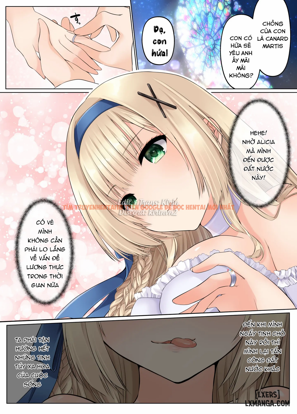 Trang truyện page_035 trong truyện tranh Nỗi Khổ Nạn Của Công Chúa Hiệp Sĩ Alicia - #1: Nỗi khổ nạn của công chúa hiệp sĩ - lxmanga.org