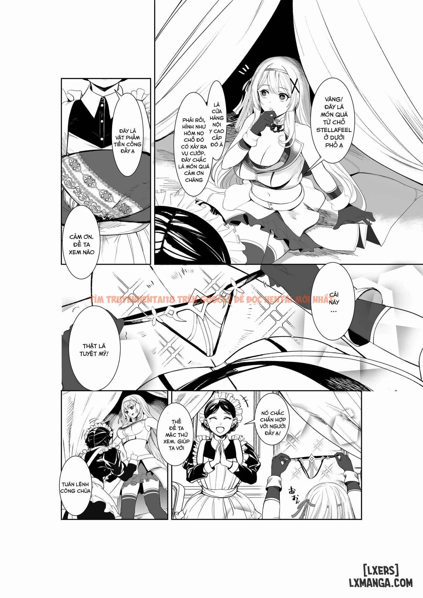 Trang truyện page_004 trong truyện tranh Nỗi Khổ Nạn Của Công Chúa Hiệp Sĩ Alicia - #3: Bị chủ tiệm đồ lót khắc dâm ấn và chinh phục cả thể xác lẫn tâm hồn - lxmanga.org