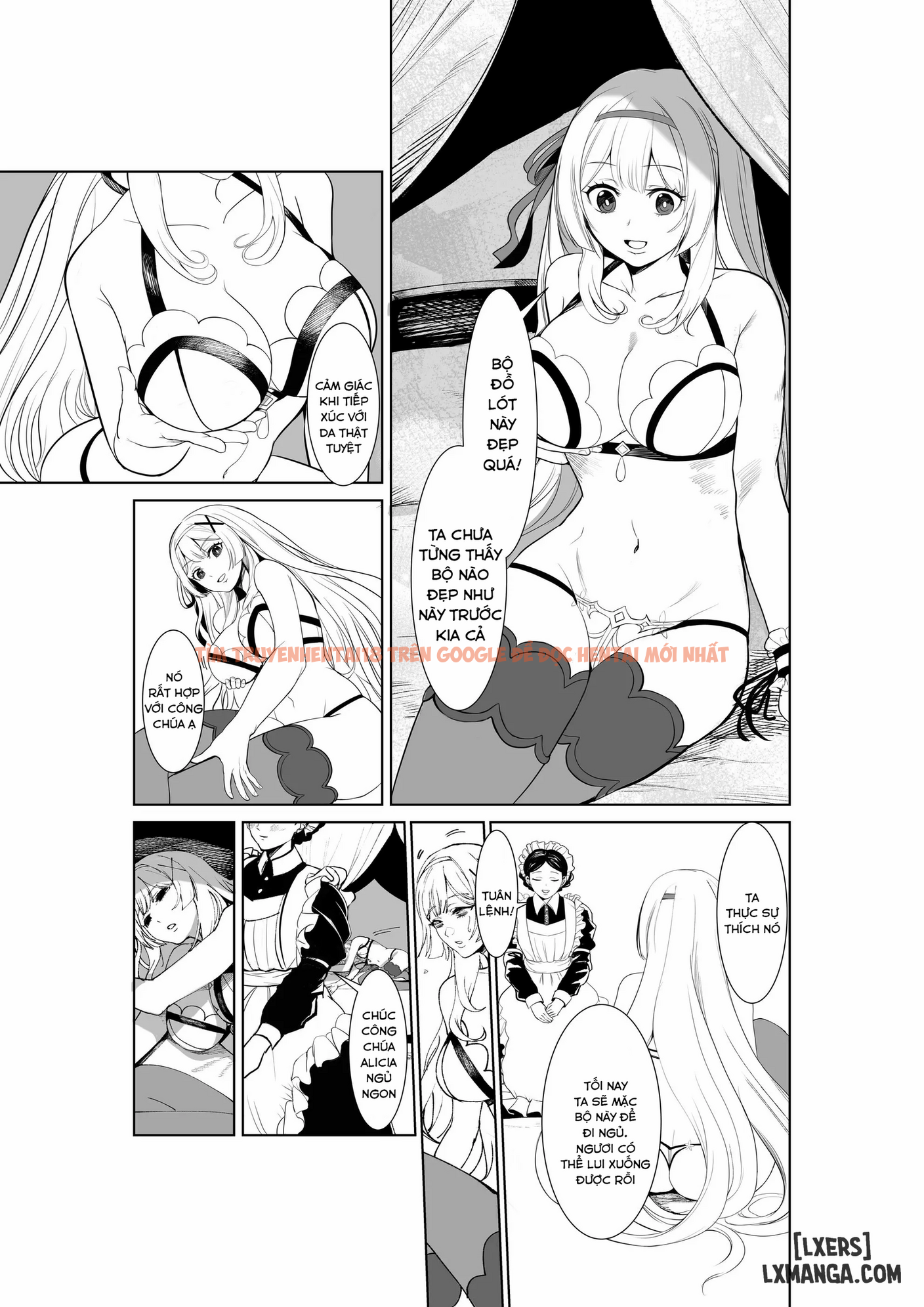 Trang truyện page_005 trong truyện tranh Nỗi Khổ Nạn Của Công Chúa Hiệp Sĩ Alicia - #3: Bị chủ tiệm đồ lót khắc dâm ấn và chinh phục cả thể xác lẫn tâm hồn - lxmanga.org