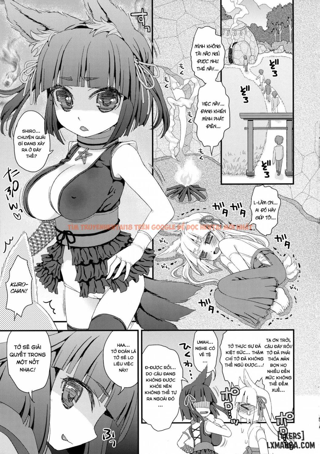 Xem ảnh 2 trong truyện hentai Noja Loli Babaa Kitsune-Sama Loli Kyonyuu Kuro - One Shot - hentaitvn.net