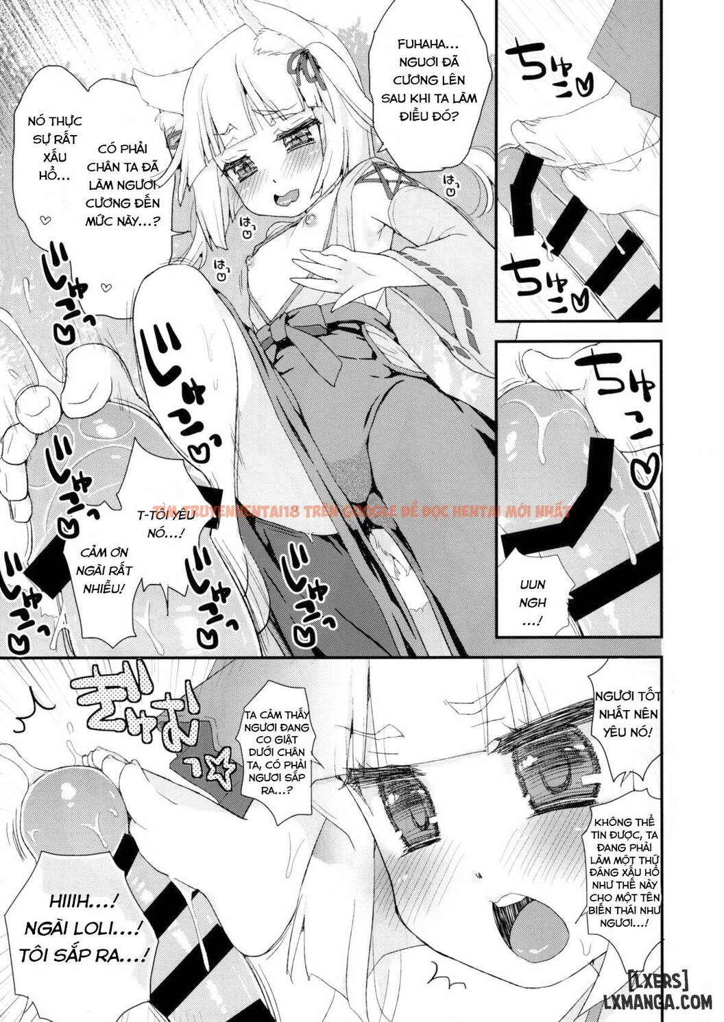 Xem ảnh 4 trong truyện hentai Noja Loli Babaa Kitsune-Sama No Mori - One Shot - hentaitvn.net