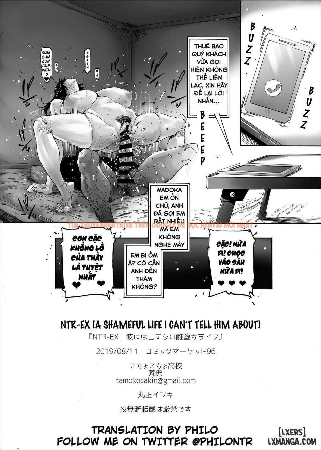 Trang truyện 24 trong truyện tranh Ntr-ex Kare Ni Wa Ienai Mesu Ochi Life - One Shot - lxmanga.org