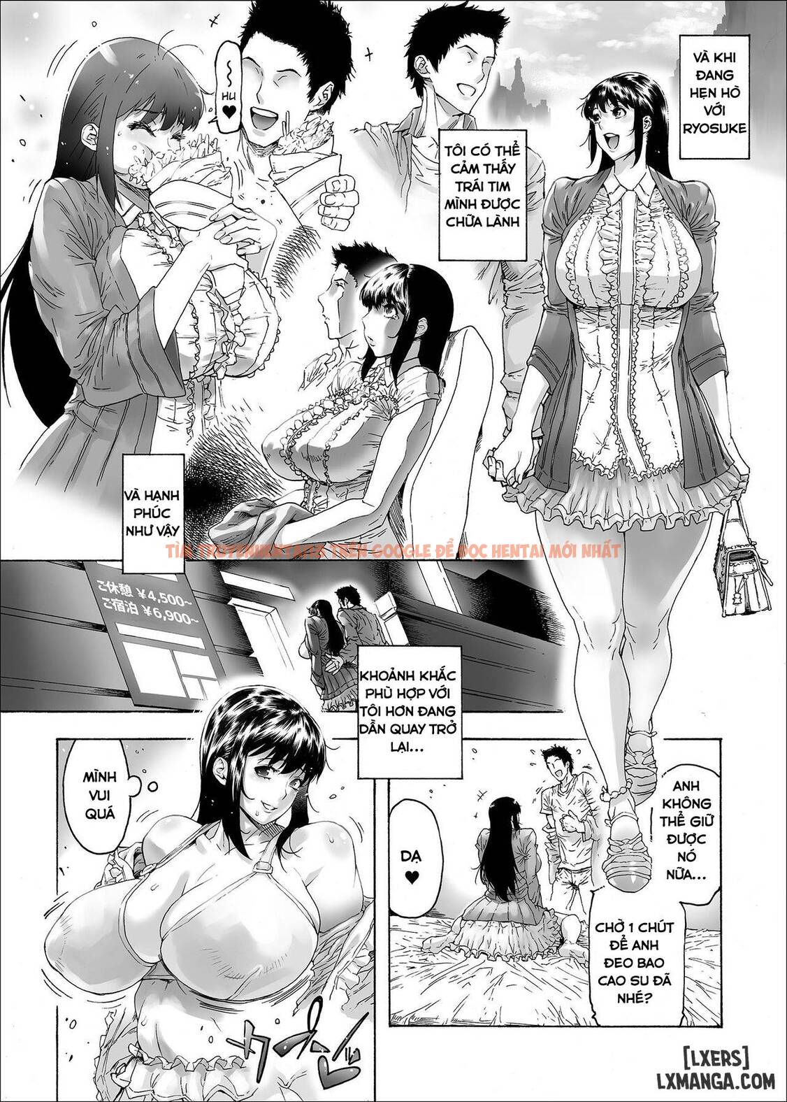 Trang truyện 8 trong truyện tranh Ntr-ex2 Kare Ni Wa Ienai Mesu Ochi Life - One Shot - hentai24h.pro