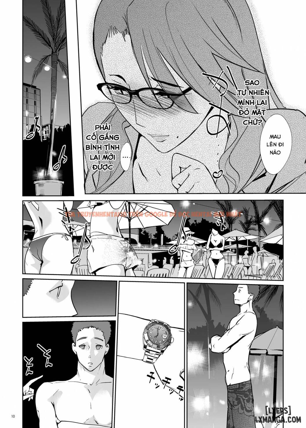 Trang truyện 8 trong truyện tranh Ntr Midnight Pool - Chap 1 - www.lxmanga.org