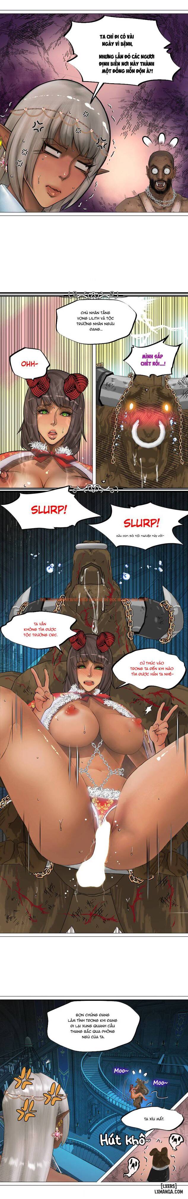 Trang truyện 8 trong truyện tranh Nữ Hoàng Dark Elf Và Nô Lệ Orc - Chapter 10 - hentai24h.pro