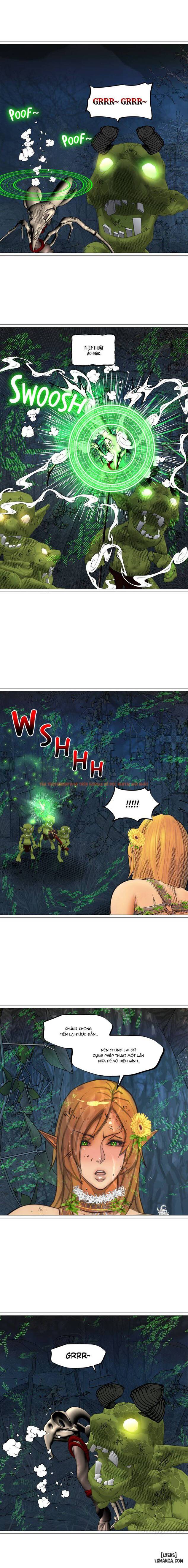 Trang truyện 7 trong truyện tranh Nữ Hoàng Dark Elf Và Nô Lệ Orc - Chapter 13 - hentai24h.pro