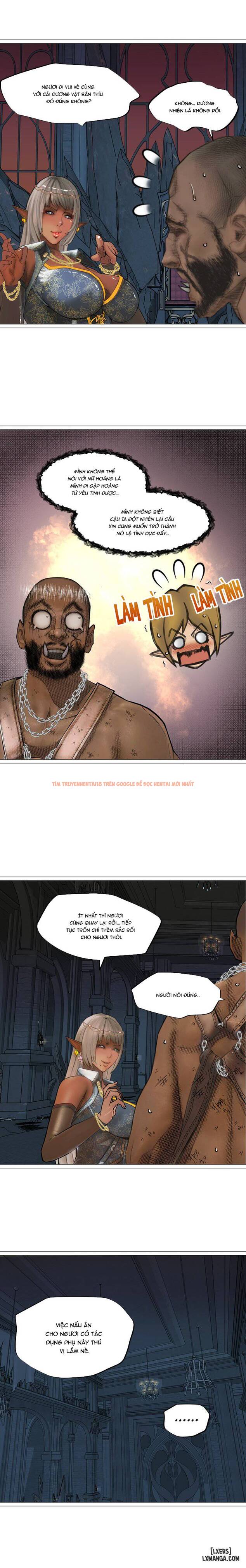 Trang truyện 4 trong truyện tranh Nữ Hoàng Dark Elf Và Nô Lệ Orc - Chapter 14 - hentai24h.pro
