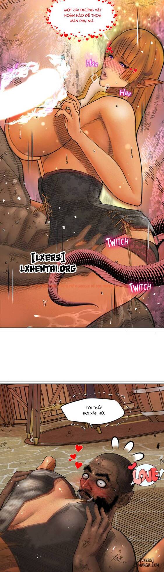 Trang truyện 4 trong truyện tranh Nữ Hoàng Dark Elf Và Nô Lệ Orc - Chapter 19 - hentai24h.pro