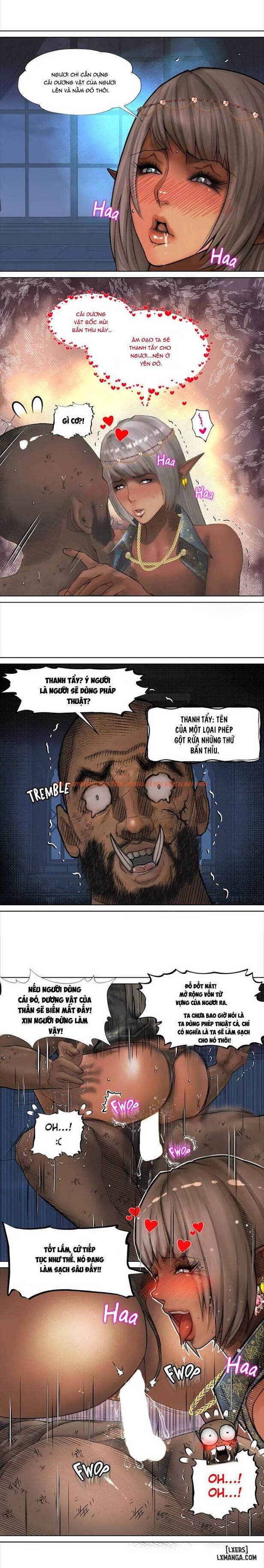 Trang truyện 2 trong truyện tranh Nữ Hoàng Dark Elf Và Nô Lệ Orc - Chapter 2 - hentai24h.pro