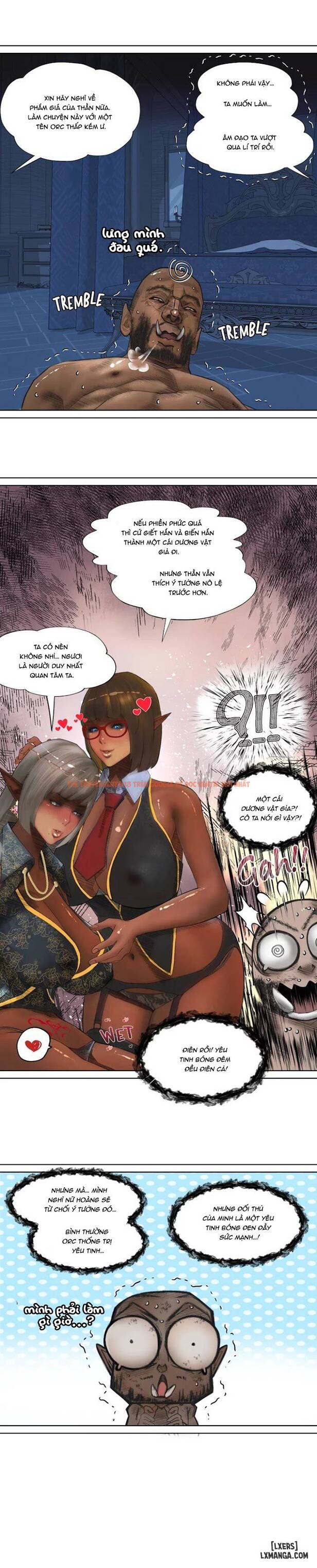 Trang truyện 7 trong truyện tranh Nữ Hoàng Dark Elf Và Nô Lệ Orc - Chapter 2 - hentai24h.pro