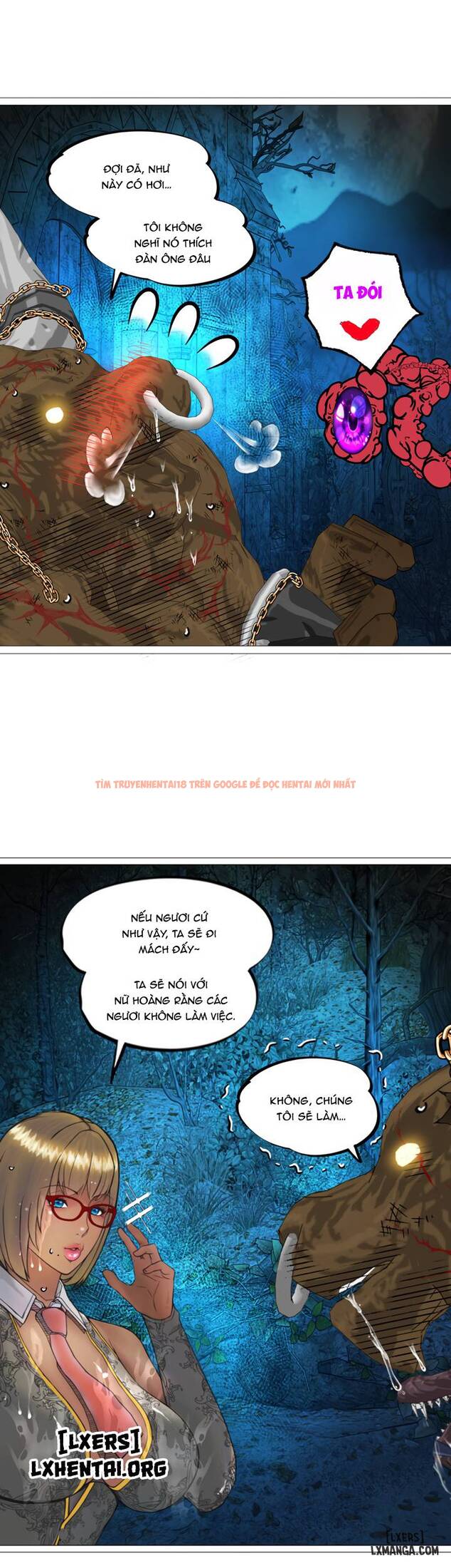 Trang truyện 3 trong truyện tranh Nữ Hoàng Dark Elf Và Nô Lệ Orc - Chapter 22 - truyentvn.net