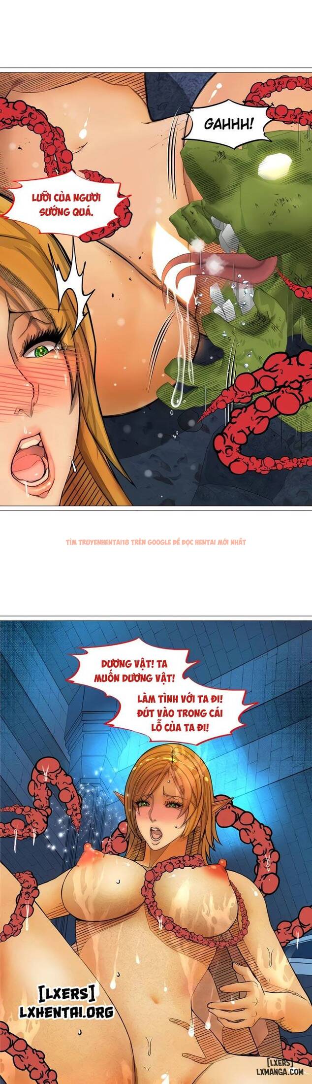 Trang truyện 23 trong truyện tranh Nữ Hoàng Dark Elf Và Nô Lệ Orc - Chapter 26 - hentai24h.pro