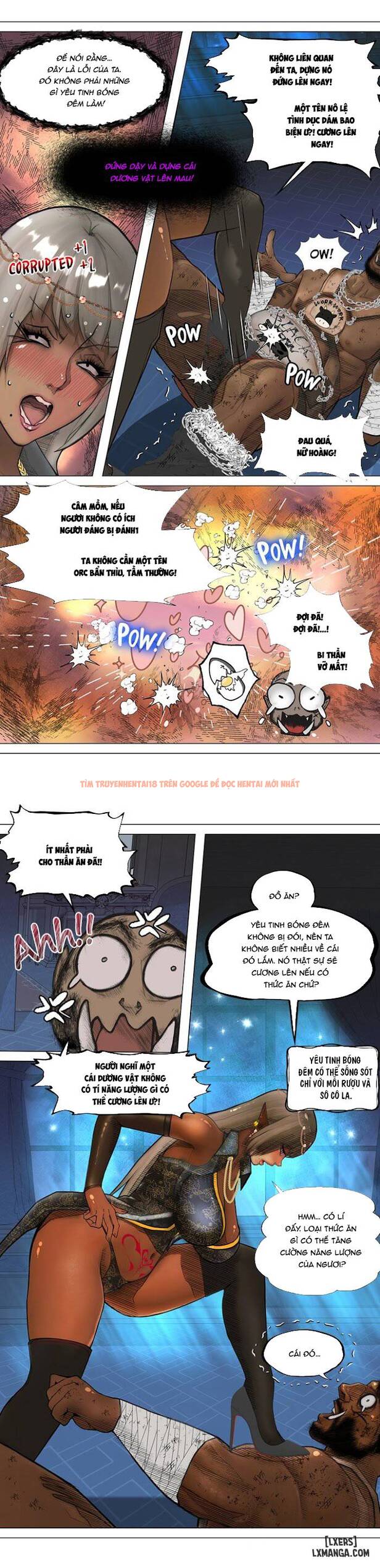 Trang truyện 4 trong truyện tranh Nữ Hoàng Dark Elf Và Nô Lệ Orc - Chapter 6 - hentai24h.pro