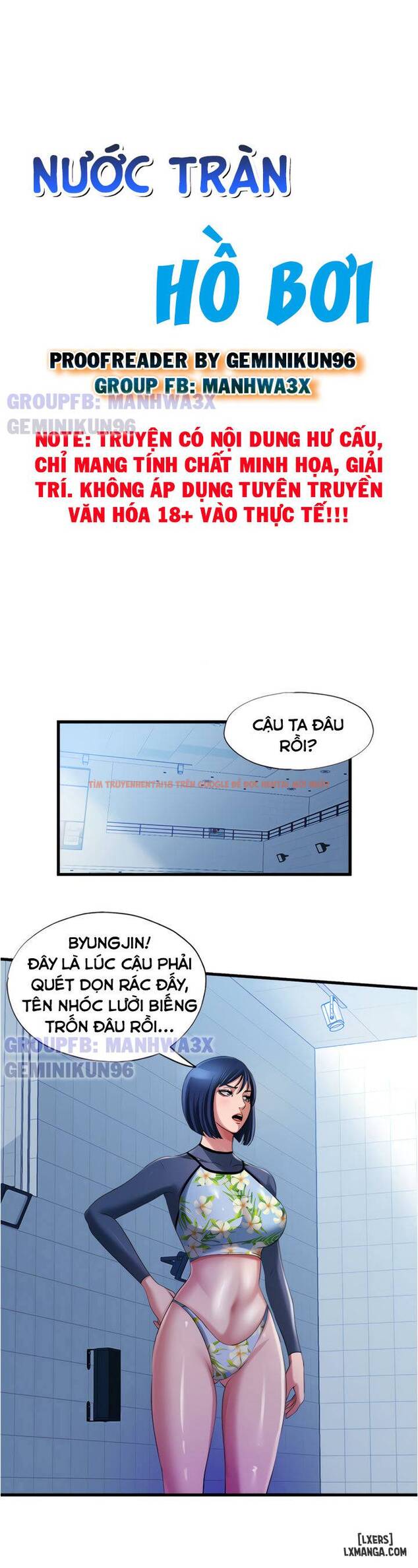 Xem ảnh Nước Tràn Hồ Bơi - Chapter 18 - 3 - HentaiTruyen.fun