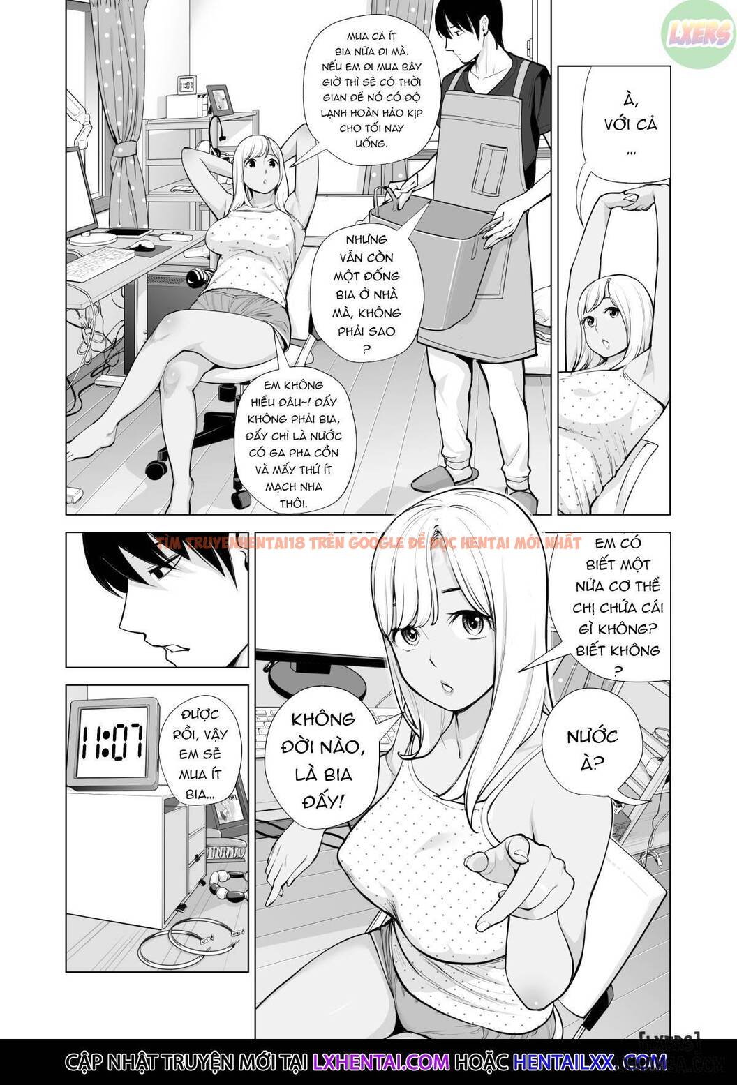 Trang truyện 18 trong truyện tranh Đêm Hè Tôi Quan Hệ Tình Dục Với Gái Độc Thân - One Shot - lxmanga.org