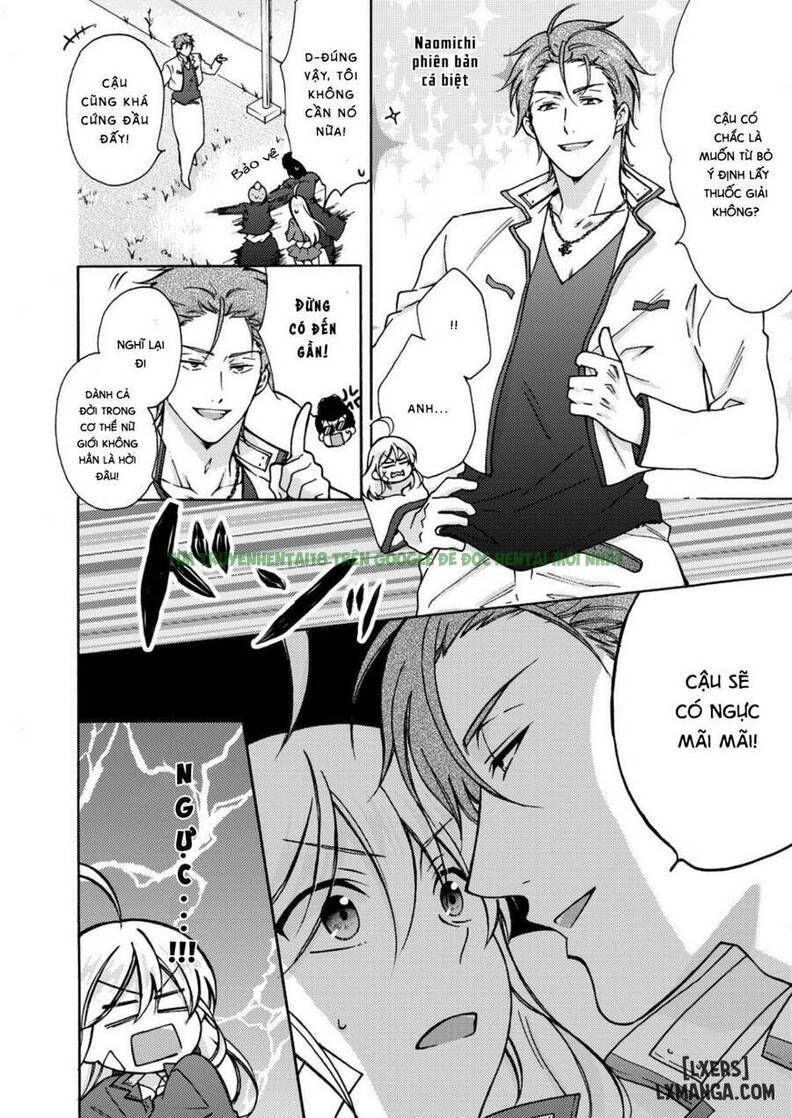 Hình ảnh 10 trong Nyotai-ka Yankee Gakuen: Ore No Hajimete, Nerawaretemasu! - Chap 13 - Hentaimanhwa.net