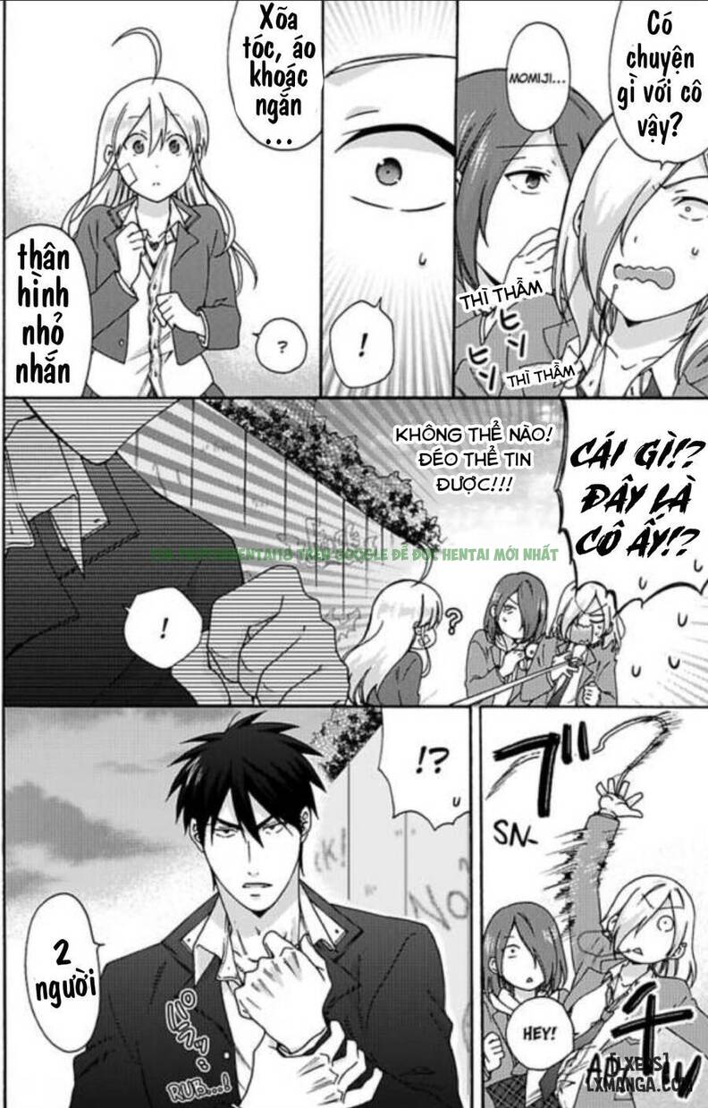 Hình ảnh 12 trong Nyotai-ka Yankee Gakuen: Ore No Hajimete, Nerawaretemasu! - Chap 20 - Hentaimanhwa.net