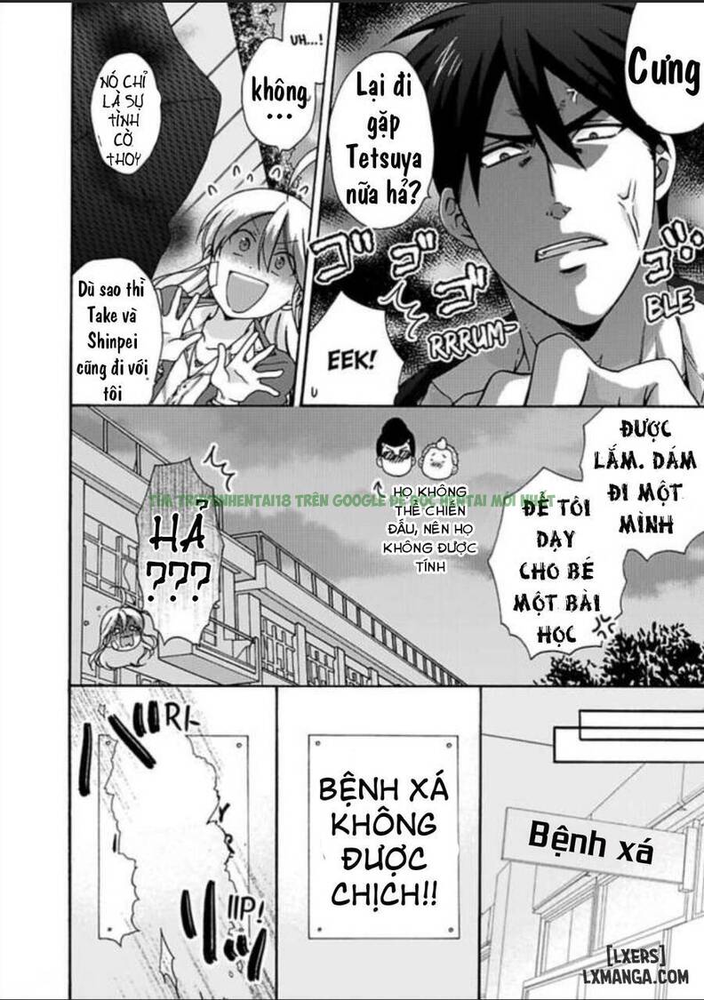 Hình ảnh 16 trong Nyotai-ka Yankee Gakuen: Ore No Hajimete, Nerawaretemasu! - Chap 20