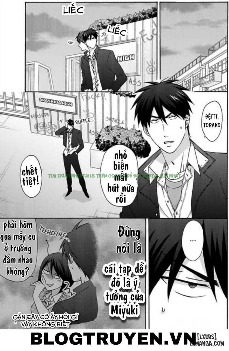 Hình ảnh 5 trong Nyotai-ka Yankee Gakuen: Ore No Hajimete, Nerawaretemasu! - Chap 20 - Hentaimanhwa.net