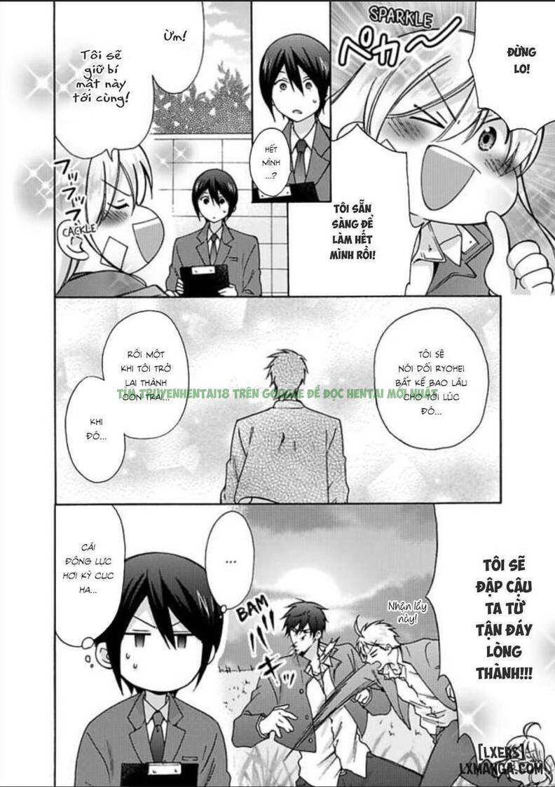 Hình ảnh 1 trong Nyotai-ka Yankee Gakuen: Ore No Hajimete, Nerawaretemasu! - Chap 21