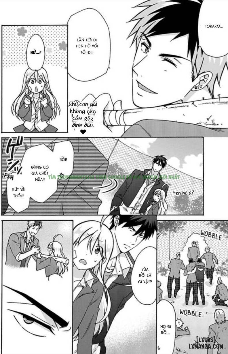 Hình ảnh 13 trong Nyotai-ka Yankee Gakuen: Ore No Hajimete, Nerawaretemasu! - Chap 23