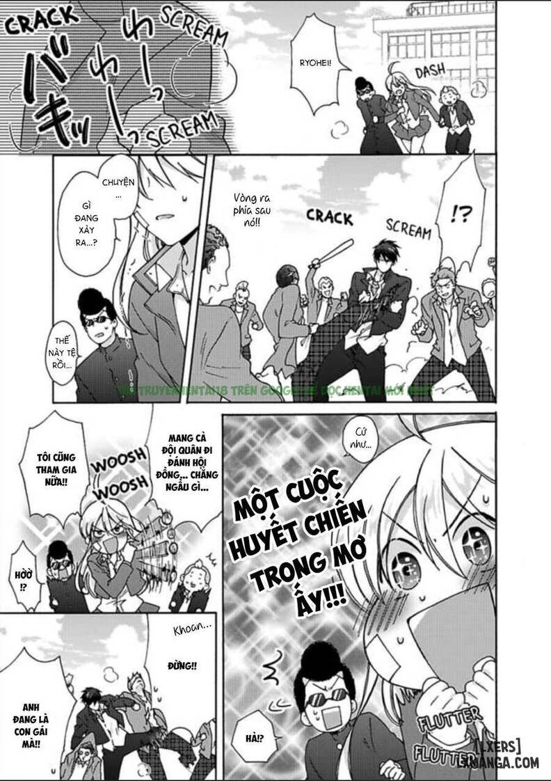 Xem ảnh 4 trong truyện hentai Nyotai-ka Yankee Gakuen: Ore No Hajimete, Nerawaretemasu! - Chap 23 - truyenhentai18.pro