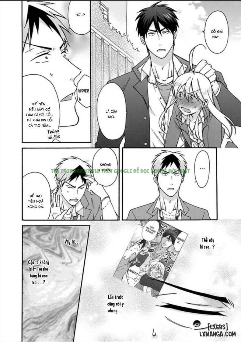 Hình ảnh 5 trong Nyotai-ka Yankee Gakuen: Ore No Hajimete, Nerawaretemasu! - Chap 26 - Hentaimanhwa.net