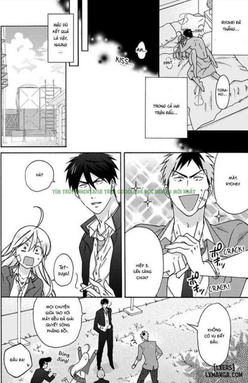 Hình ảnh 23 trong Nyotai-ka Yankee Gakuen: Ore No Hajimete, Nerawaretemasu! - Chap 27