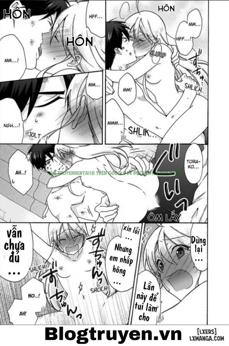 Hình ảnh 27 trong Nyotai-ka Yankee Gakuen: Ore No Hajimete, Nerawaretemasu! - Chap 30