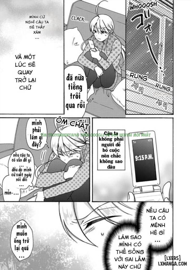 Hình ảnh 12 trong Nyotai-ka Yankee Gakuen: Ore No Hajimete, Nerawaretemasu! - Chap 32 - Hentaimanhwa.net