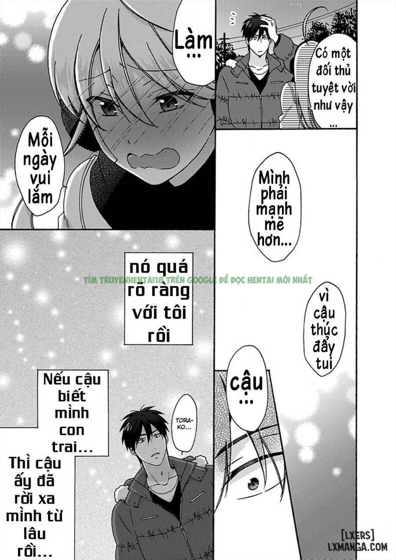 Hình ảnh 17 trong Nyotai-ka Yankee Gakuen: Ore No Hajimete, Nerawaretemasu! - Chap 33