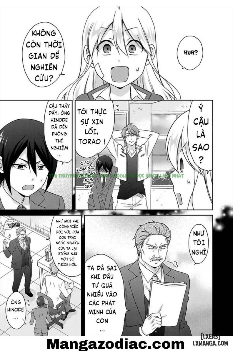 Hình ảnh 1 trong Nyotai-ka Yankee Gakuen: Ore No Hajimete, Nerawaretemasu! - Chap 35