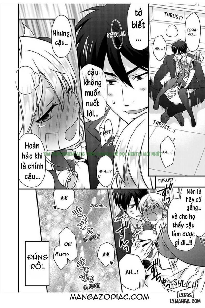 Hình ảnh 4 trong Nyotai-ka Yankee Gakuen: Ore No Hajimete, Nerawaretemasu! - Chap 36 - Hentaimanhwa.net