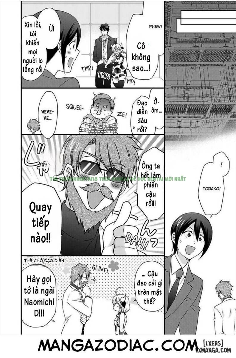 Hình ảnh 6 trong Nyotai-ka Yankee Gakuen: Ore No Hajimete, Nerawaretemasu! - Chap 36