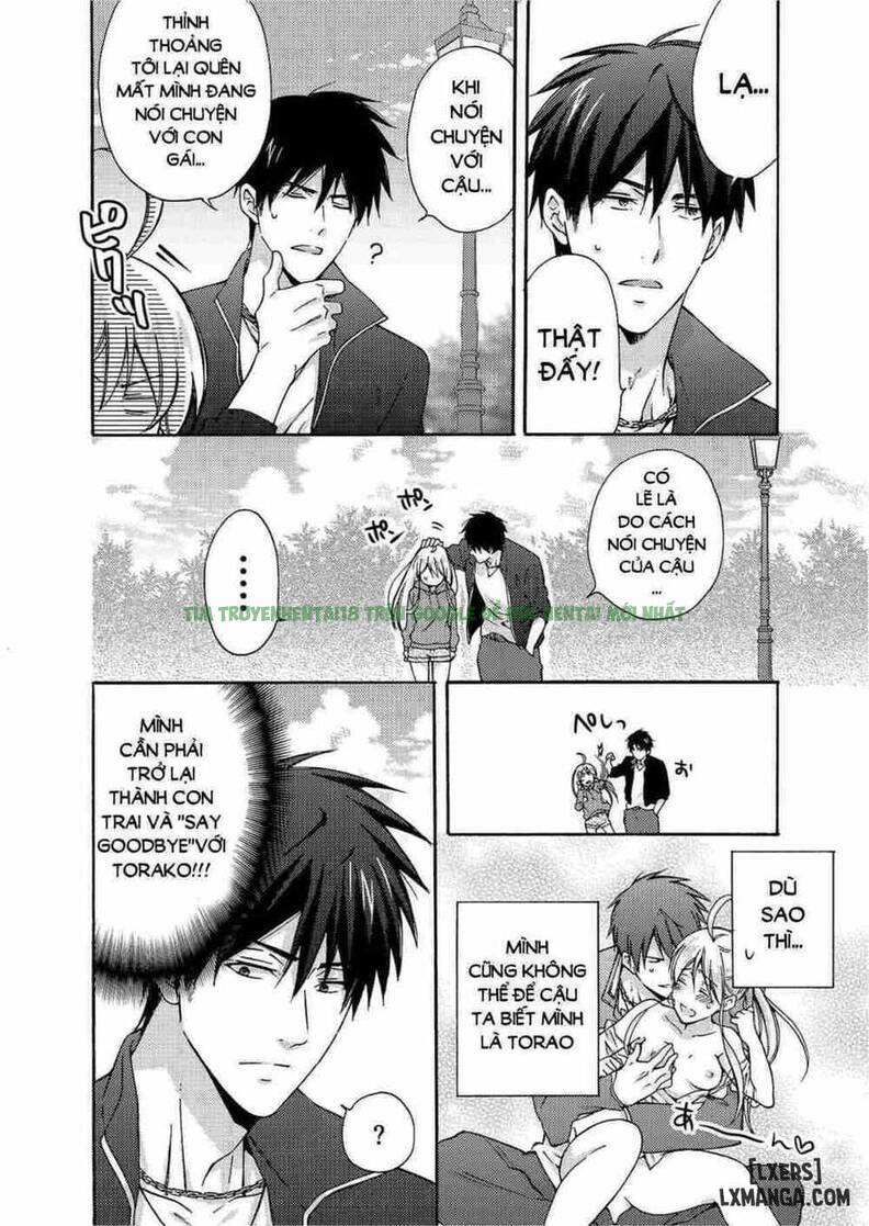 Hình ảnh 13 trong Nyotai-ka Yankee Gakuen: Ore No Hajimete, Nerawaretemasu! - Chap 4 - Hentaimanhwa.net