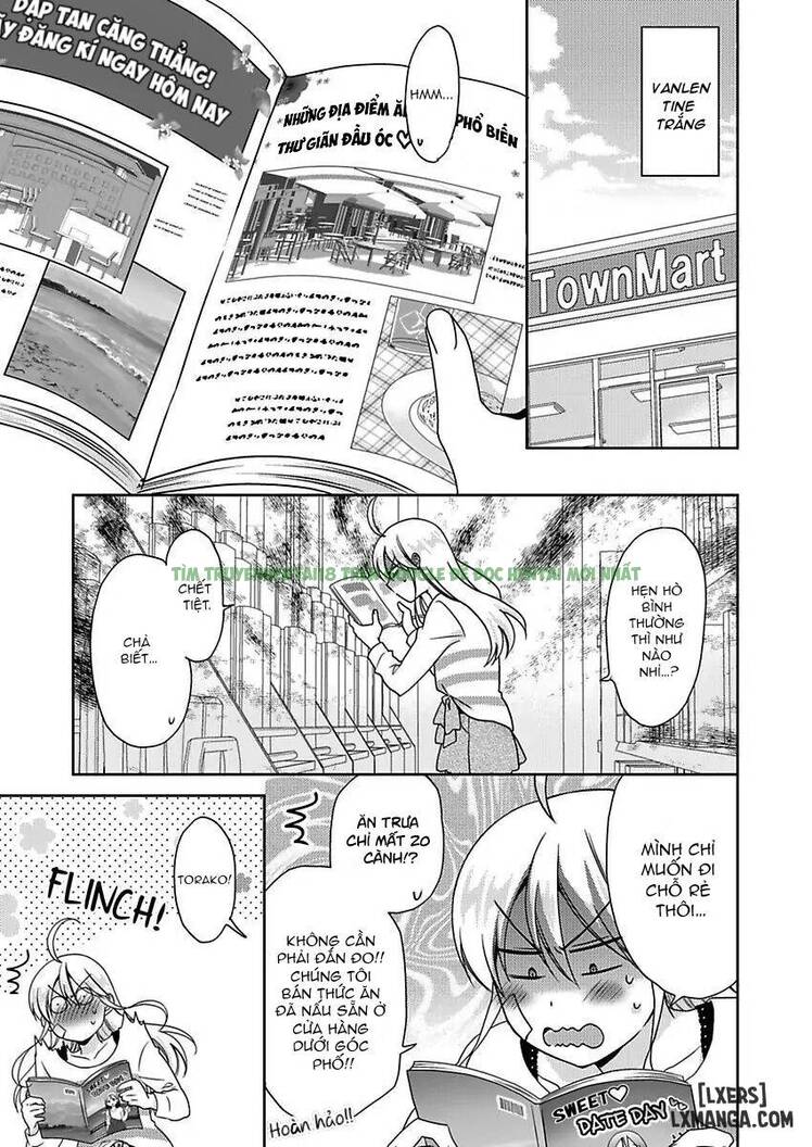 Hình ảnh 4 trong Nyotai-ka Yankee Gakuen: Ore No Hajimete, Nerawaretemasu! - Chap 40