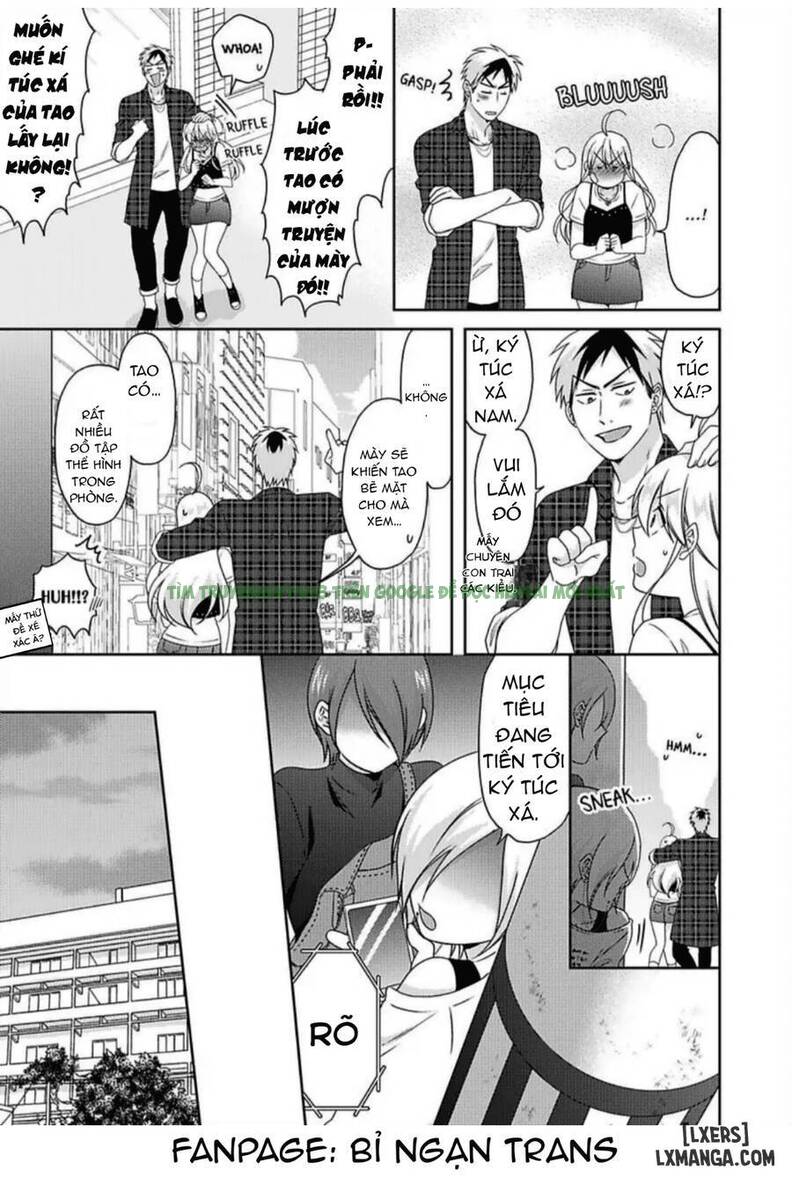 Hình ảnh 12 trong Nyotai-ka Yankee Gakuen: Ore No Hajimete, Nerawaretemasu! - Chap 41 - Hentaimanhwa.net