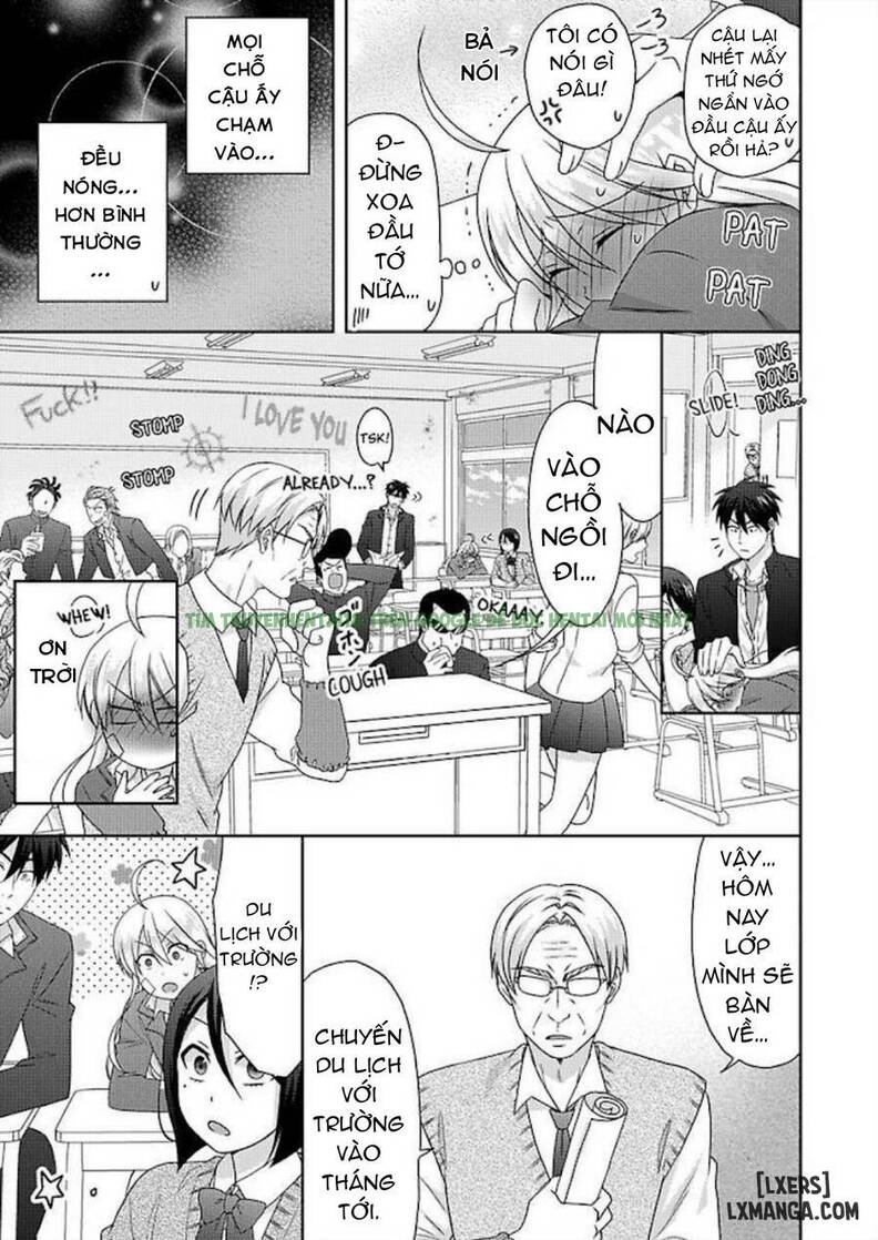 Hình ảnh 16 trong Nyotai-ka Yankee Gakuen: Ore No Hajimete, Nerawaretemasu! - Chap 42