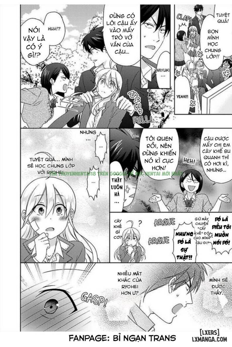 Hình ảnh 5 trong Nyotai-ka Yankee Gakuen: Ore No Hajimete, Nerawaretemasu! - Chap 42