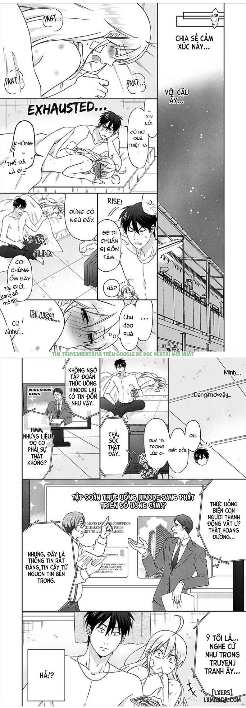 Hình ảnh 21 trong Nyotai-ka Yankee Gakuen: Ore No Hajimete, Nerawaretemasu! - Chap 44 - Hentaimanhwa.net