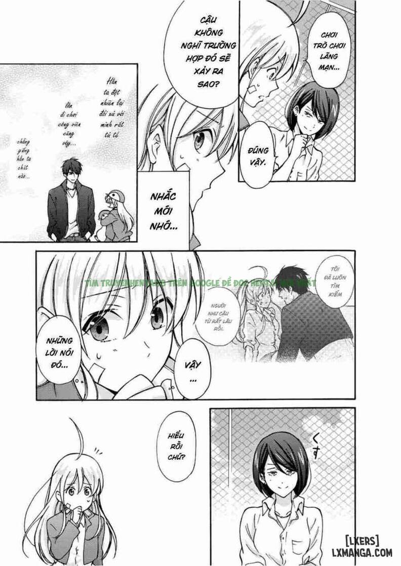 Hình ảnh 10 trong Nyotai-ka Yankee Gakuen: Ore No Hajimete, Nerawaretemasu! - Chap 5