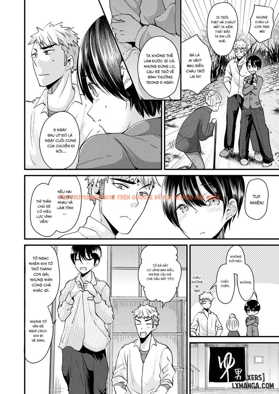 Xem ảnh 3 trong truyện hentai Nyotaika Shite Shuugaku Ryokou De Koi O Suru - One Shot - hentaitvn.net